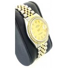 Rolex Datejust 18k Yellow Gold Bezel with Diamonds 36mm Automatic watch 